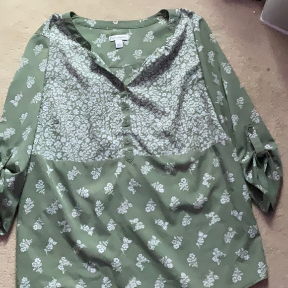 Green Blouse - Picture 1 of 2